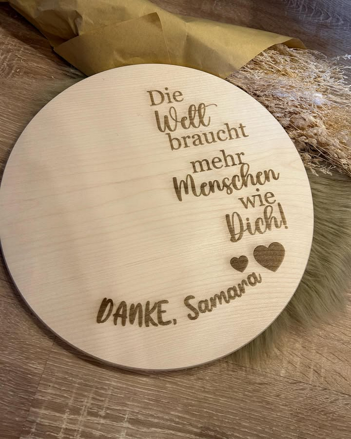 Brotzeitbrett Rund 30cm