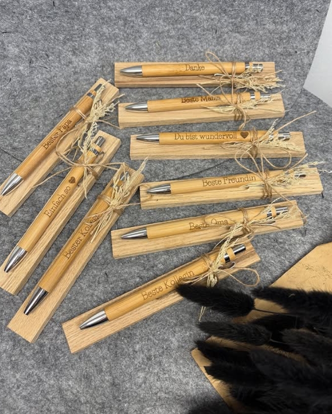 Kugelschreiber mit Botschaft